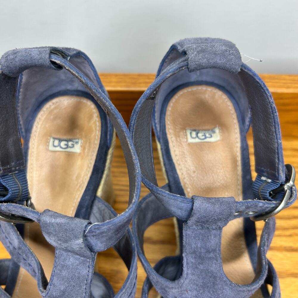 Ugg WOMEN Size 9 UGG LAURI 1000403/NGHT SANDALS Suede - Picture 12 of 12